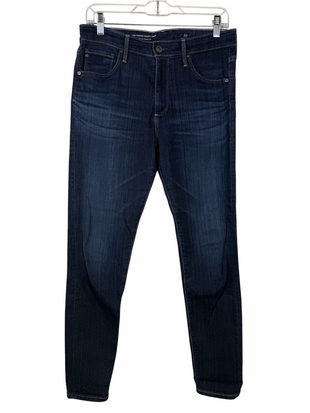 AG Adriano Goldschmied The Farrah Skinny Crop Jeans Size 29
